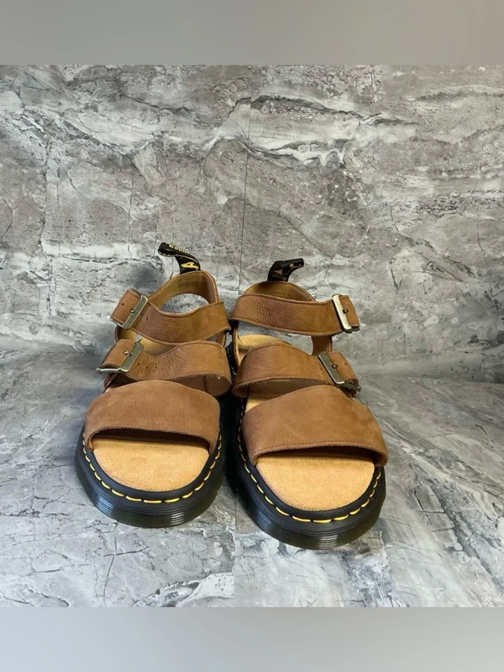 Dr.Martens GRYPHON TUMBLED NUBUCK SANDALS - Picture 10 of 13